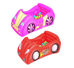 استخر توپ بادی کودک ماشین