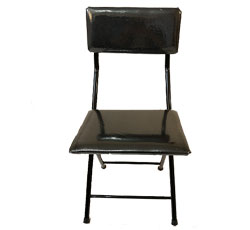 صندلی تاشو فلزی سفری یا مجلسی